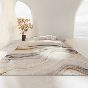 Thảm ESPRESSO - Thảm trải sàn lông cừu nhân tạo in hoạ tiết