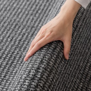 Thảm sợi dệt PP màu ĐEN PHA nhiều kích thước