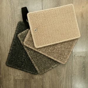 Thảm sợi dệt PP màu XÁM TRƠN nhiều kích thước